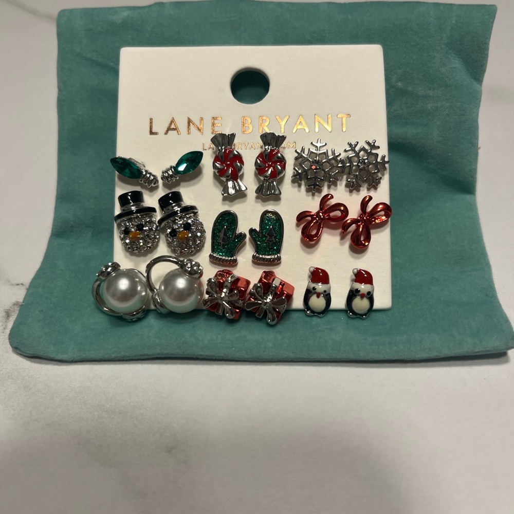 New Lane  Bryant Holiday Earring Collection